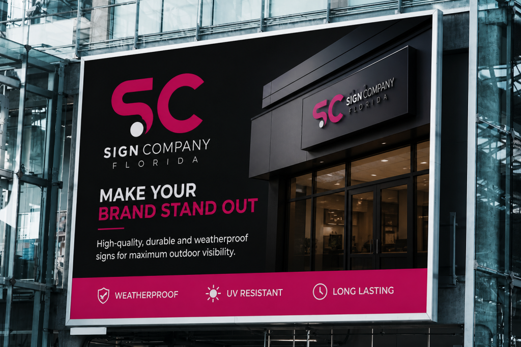 brand sign